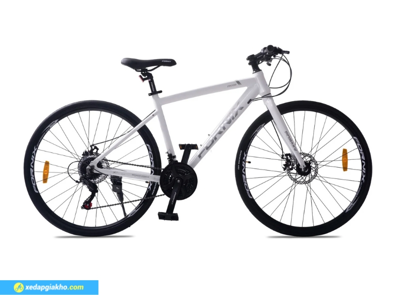 Xe Đạp Touring Fornix FR200 Plus - Khung Nhôm, Shimano 16 Lốp xe đạp 700x25C bền bỉ, bám đường chắc chắn