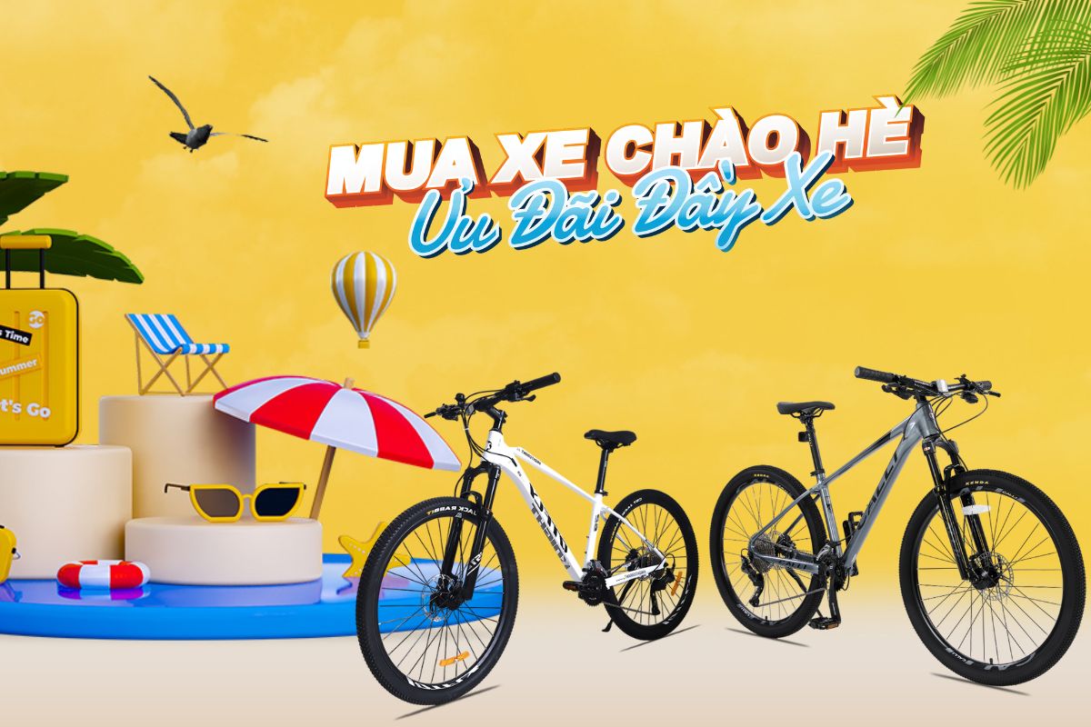 Siêu Sale Xe Thể Thao – Đạp Chất Cùng Mùa Hè 19 Mua xe chào hè ưu đãi đầy xe