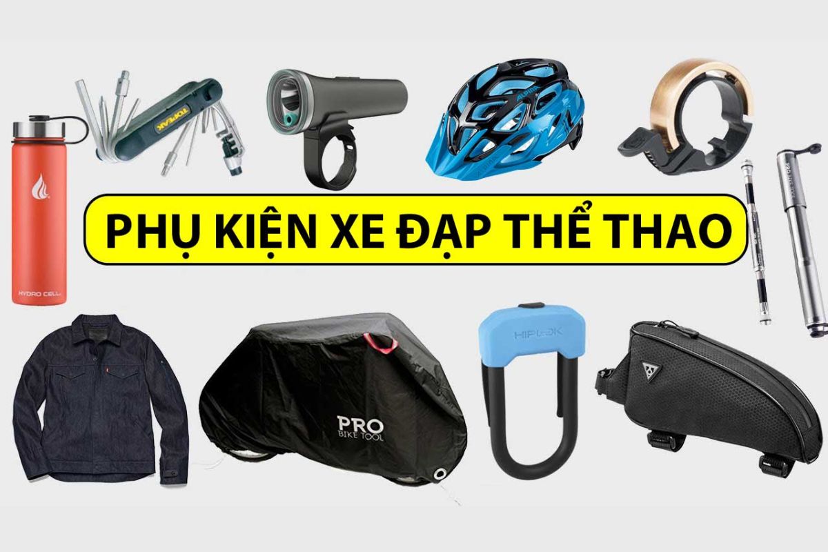 Phụ kiện xe đạp, chất lượng, giá rẻ, thẩm mỹ