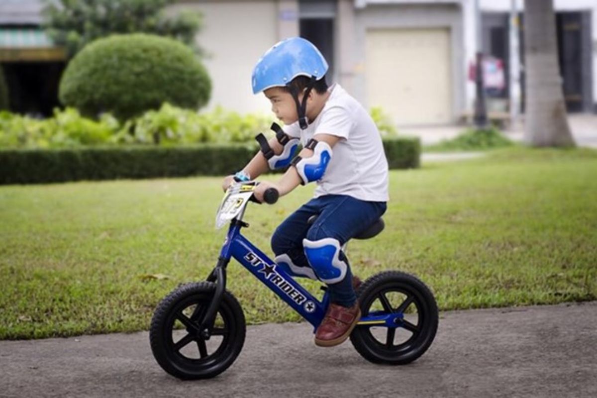 Phụ kiện xe đạp trẻ em màu sắc, an toàn cho bé