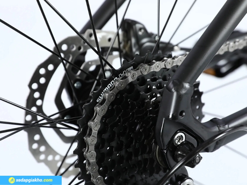 Xe Đạp Địa Hình MTB Satako Fomater Gen 2 29 inch 15 Líp Shimano CS-HG201 9 tầng, dải tốc độ rộng, phù hợp cả cung đường phức tạp