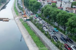 Toàn cảnh cung đường 2km vắng người đạp xe