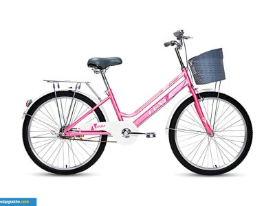Xe Đạp Nữ Foxy Linda 3 24 Inch Màu Hồng