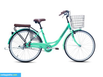 Xe đạp nữ Thống Nhất LD 26 Inch màu xanh mint