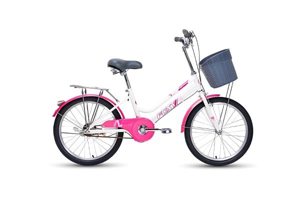 Xe Đạp Phổ Thông Foxy Linda 3 24 inch màu trắng