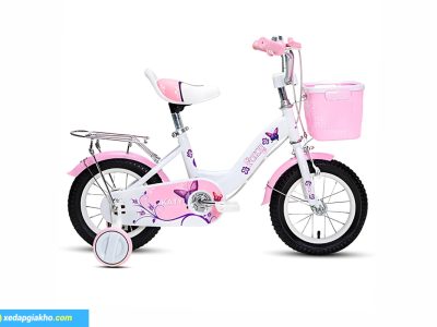 Xe Đạp Trẻ Em Bé Gái Foxy Katy 1 12 Inch màu trắng