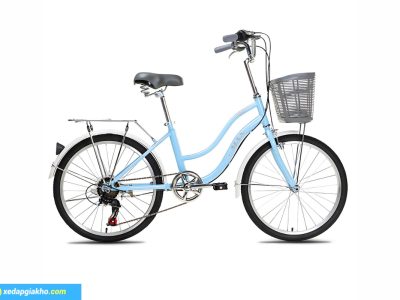 Xe Đạp Trẻ Em Bé Gái Max Bike Mindy 1 22 Inch Xanh Dương