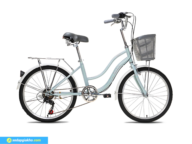 Xe Đạp Trẻ Em Bé Gái Max Bike Mindy 1 22 Inch 7 Xe đạp với bộ phận chắc chắn, nhỏ gọn, vận hành mượt mà