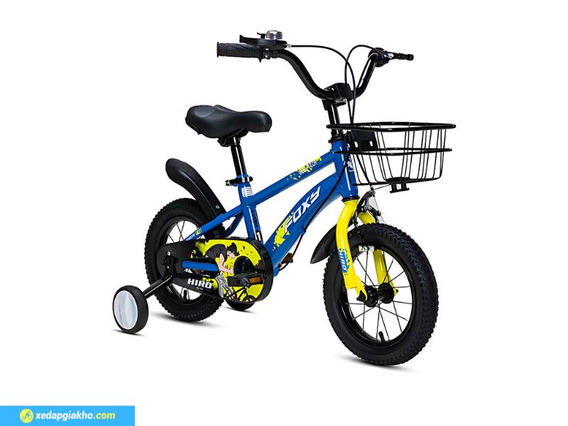 Xe Đạp Trẻ Em Bé Trai Foxy Hiro 1 12 Inch 11 Kích thước xe nhỏ gọn, phù hợp với bé