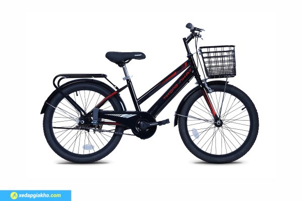 Xe Đạp Trẻ Em Bé Trai Thống Nhất GN 06 20 Inch Màu Đen