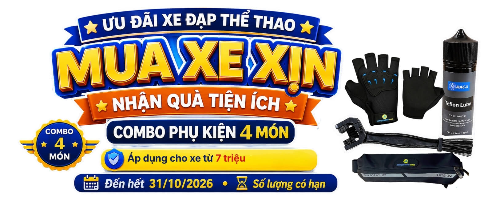 block id xe dap the thao duoi 7 trieu