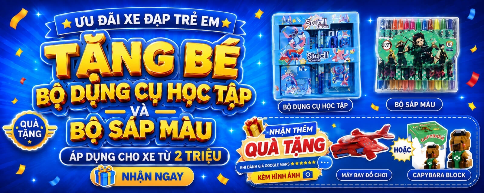 block id xe dap tre em tu 2 trieu