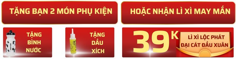 block khuyến mãi xe đạp thể thao 2 - dưới 4 triệu