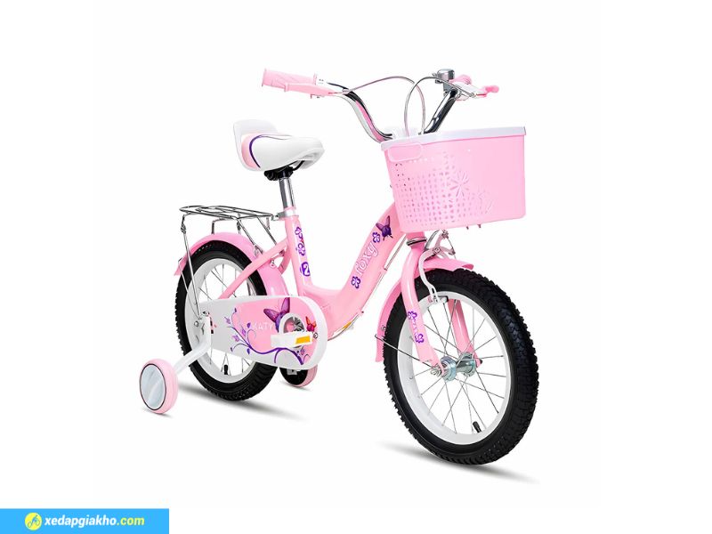 Xe Đạp Trẻ Em Bé Gái Foxy Katy 2 14 Inch 10 Xe đạp trẻ em Foxy Katy 2 14 inch phối màu nữ tính