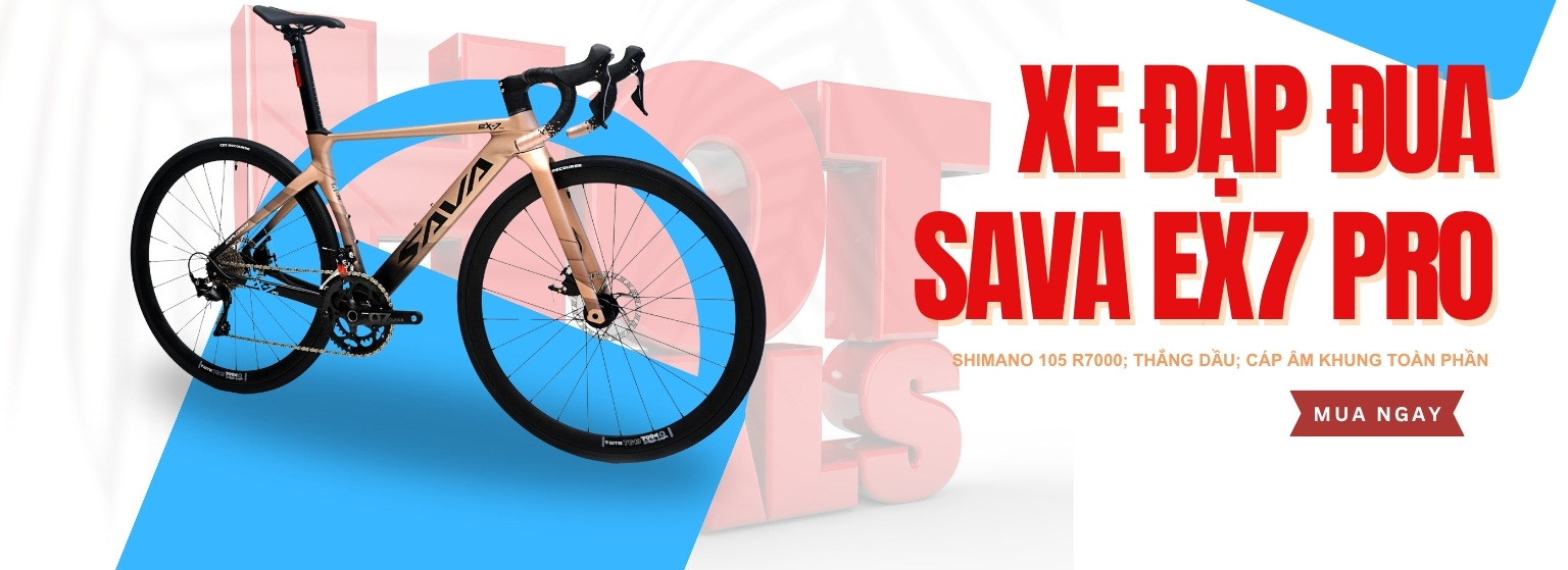 Banner xe đạp đua sava EX7