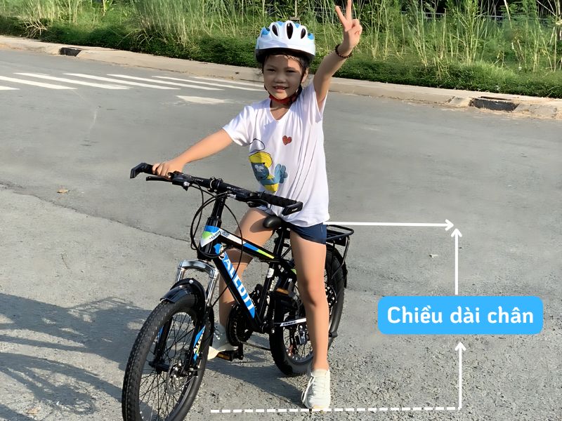 Bé Từ 7-10 Tuổi Đi Size Xe Đạp Bao Nhiêu? 21 Cách đo chiều dài chân của bé