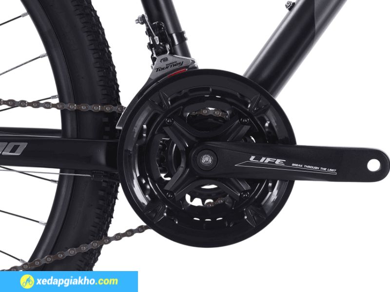 Xe Đạp Địa Hình MTB Life MX2100 26 Inch 17 Đùi đĩa nhôm 3 tầng của xe đạp địa hình MX2100