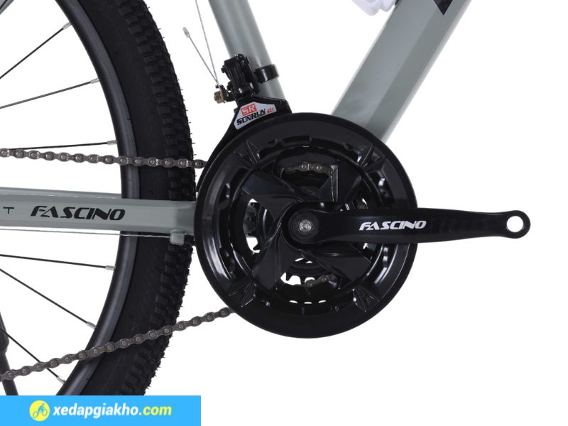 Xe Đạp Địa Hình MTB Fascino 429 27.5 Inch 15 Gạt đĩa SR SUNRUN hỗ trợ xe lên xuống dốc dễ dàng