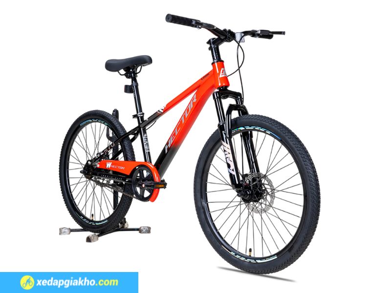 Xe Đạp Địa Hình MTB Hector Look 24 Inch - Phanh Đĩa Cơ 8 Kiểu dáng mạnh mẽ, cá tính của xe đạp địa hình MTB Hector Look 24 Inch