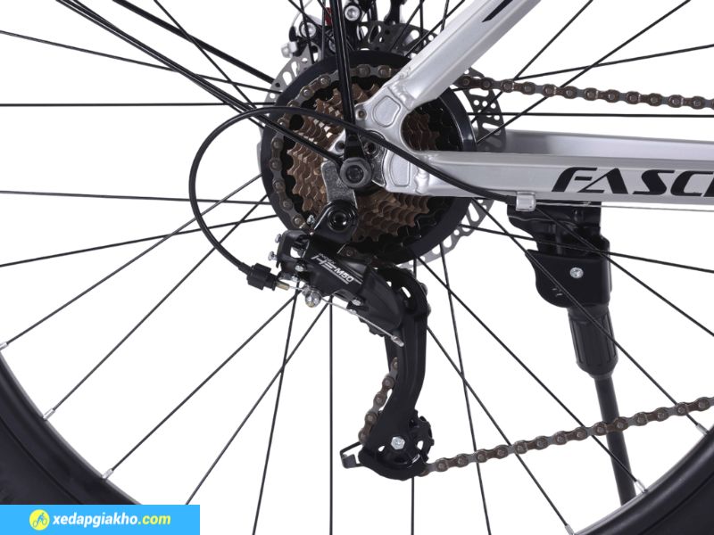 Xe Đạp Địa Hình MTB Fascino 428 26 Inch - Khung Nhôm 14 Líp 7 tầng giúp xe linh hoạt với tốc độ khác nhau