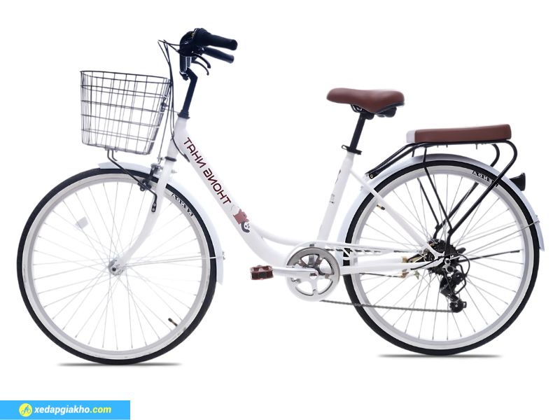 Xe Đạp Nữ Thống Nhất LD 26 Bears (Có Đề) 26 Inch 9 Lốp Kenda 26 inch phù hợp dạo phố