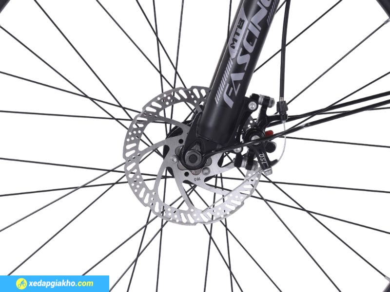 Xe Đạp Địa Hình MTB Fascino 428 26 Inch - Khung Nhôm 15 Phanh xe đạp Fascino 428 được trang bị ở cả 2 bánh