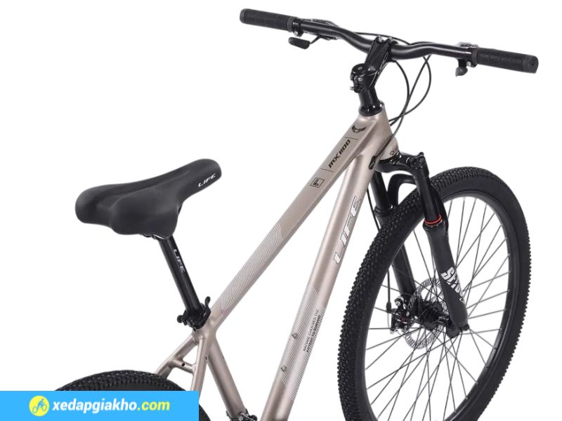 Xe Đạp Địa Hình MTB Life MX1100 26 Inch - Phanh Đĩa | Shimano 14 Phuộc giảm xóc cao cấp giúp xe đạp MX1100 vượt trội hơn so với tầm giá