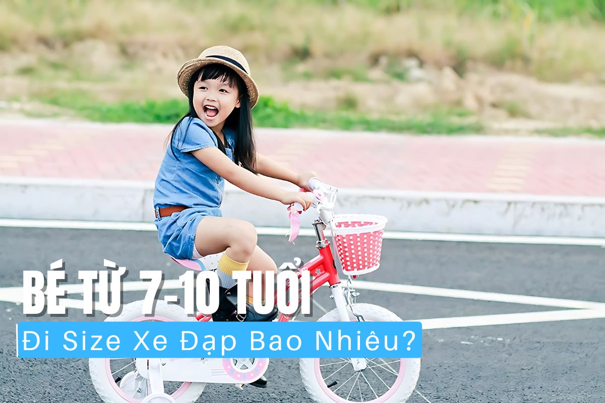 Size xe đạp trẻ em