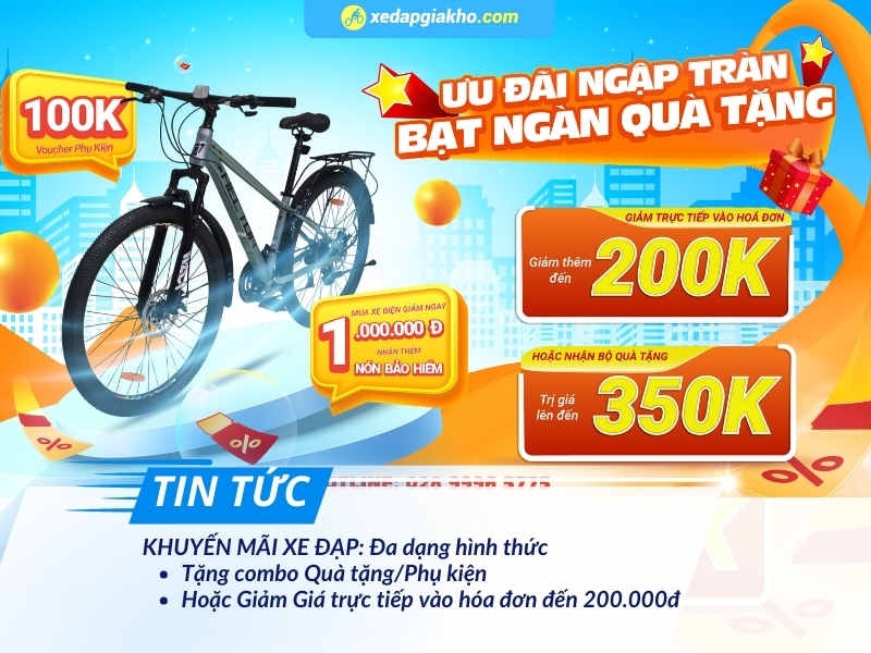 Tin khuyến mãi xe đạp