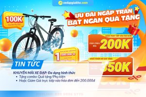 Tin khuyến mãi xe đạp tháng 7