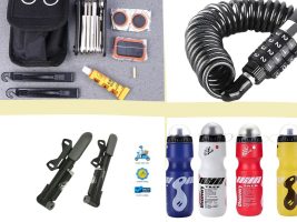 Trang bị phụ kiện đi kèm xe đạp