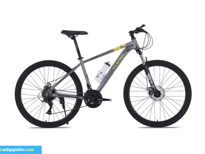 Xe Đạp Địa Hình MTB Fascino 329 27.5 Inch Màu Ghi Vàng