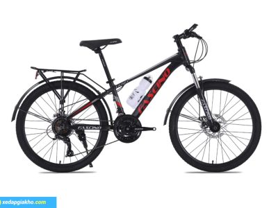 Xe Đạp Địa Hình MTB Fascino 423 24 Inch Màu Đen Đỏ