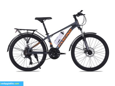 Xe Đạp Địa Hình MTB Fascino 423 24 Inch Màu Ghi Vàng