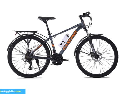 Xe Đạp Địa Hình MTB Fascino 428 26 Inch Ghi Vàng
