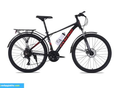 Xe Đạp Địa Hình MTB Fascino 428 26 Inch màu Đen Đỏ