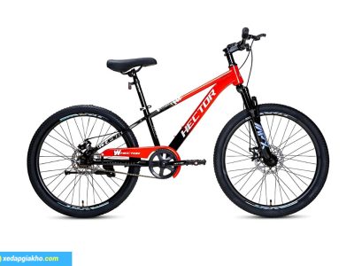 Xe Đạp Địa Hình MTB Hector Look 24 Inch Màu Đen Đỏ