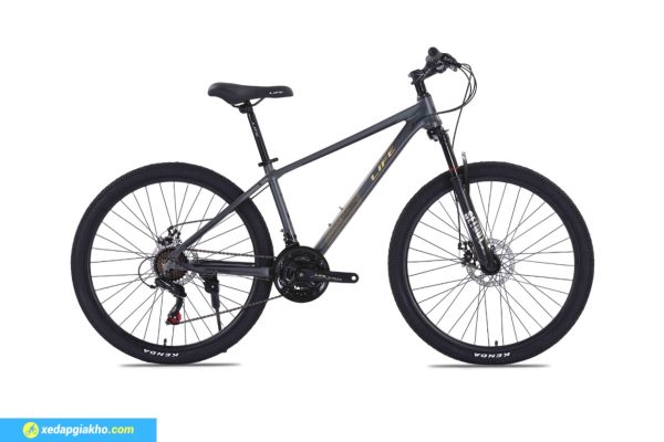 Xe Đạp Địa Hình MTB Life MX1100 26 Inch Đen Vàng