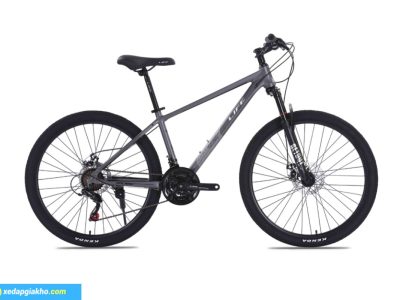 Xe Đạp Địa Hình MTB Life MX1100 26 Inch Ghi Trắng
