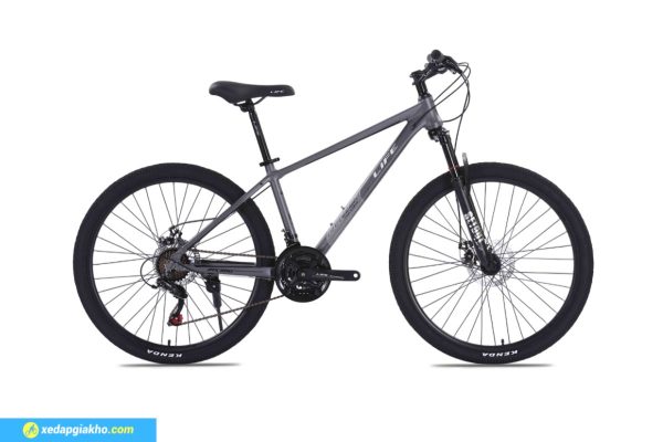 Xe Đạp Địa Hình MTB Life MX1100 26 Inch Ghi Trắng