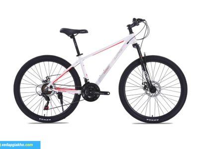 Xe Đạp Địa Hình MTB Life MX1100 26 Inch Màu Trắng Đỏ