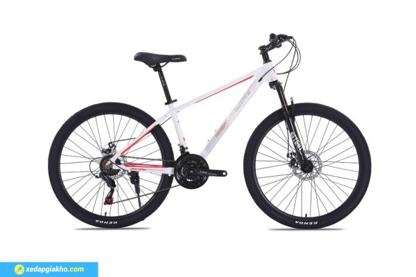 Xe Đạp Địa Hình MTB Life MX1100 26 Inch Màu Trắng Đỏ