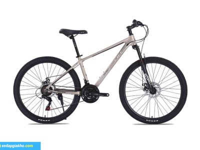Xe Đạp Địa Hình MTB Life MX1100 26 Inch Vàng Đồng Trắng
