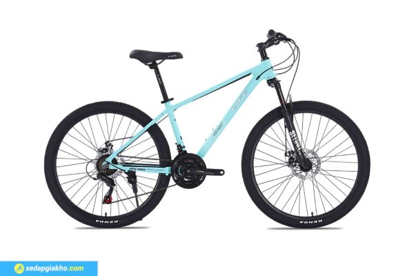 Xe Đạp Địa Hình MTB Life MX1100 26 Inch Xanh Trắng
