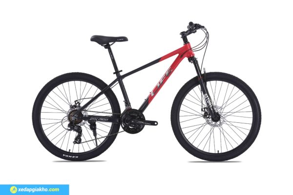 Xe Dap Dia Hinh MTB Life MX2100 26 Inch Den Do