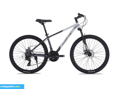 Xe Đạp Địa Hình MTB Life MX2100 26 Inch Đen Ghi Sứ