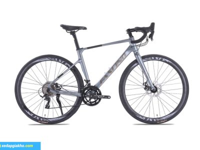 Xe Đạp Đua Fascino 866 Màu Ghi Sứ