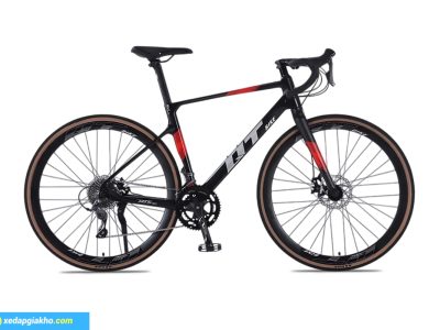 Xe Đạp Đua QT GTS500 màu đen đỏ