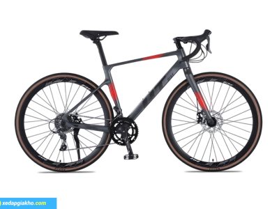 Xe Đạp Đua QT GTS500 màu ghi đỏ