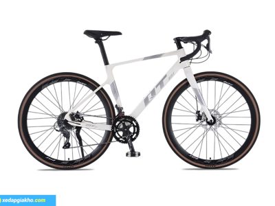 Xe Đạp Đua QT GTS500 màu trắng ghi